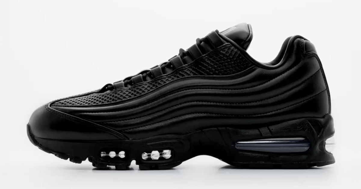 One Block Down's Nike Air Max 95 Lux "Black" Is Made In Italy