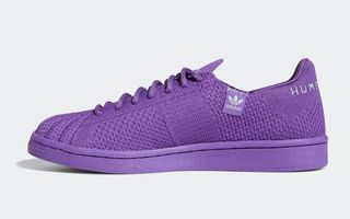 Pharrell x adidas jeans Superstar Primeknit Purple S42929 4