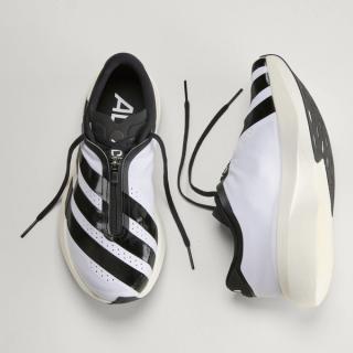 Men's adidas Adizero Evo SL Zip "White/Black" (SKU: KI4796). Photo via adidas.