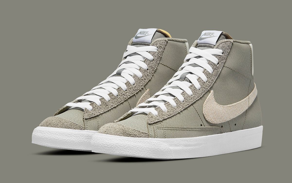 Nike blazer shop mid olive