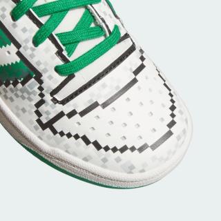 Adidas Goes Digital with the Forum Low “8-Bit” in Green and White