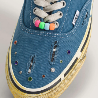 Satoshi Nakamoto x Vans Era 95 Gems "Blue" (SKU: VN00114ESN0). Photo via Vans.