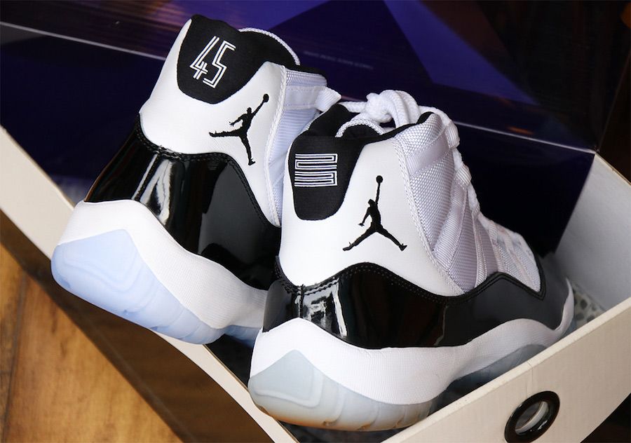 Jordan 11 clearance concord 2011 box