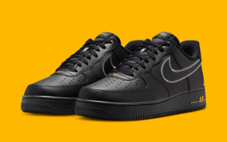 "Laser Orange" Branding Animates This Muted Nike Air Force 1 Low