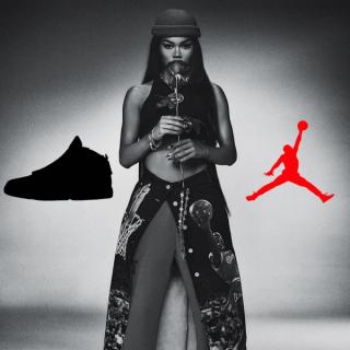 Placeholder for the Teyana Taylor x Air Jordan 16 retro collaboration expected Summer 2027. Photo via @KicksFinder on X.