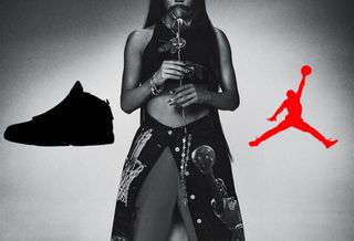 Placeholder for the Teyana Taylor x Air Jordan 16 retro collaboration expected Summer 2027. Photo via @KicksFinder on X.