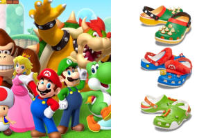 Crocs Classic Clogs inspired by Nintendo's Super Mario franchise, delivering pairs dedicated to Bowser, Mario & Yoshi.