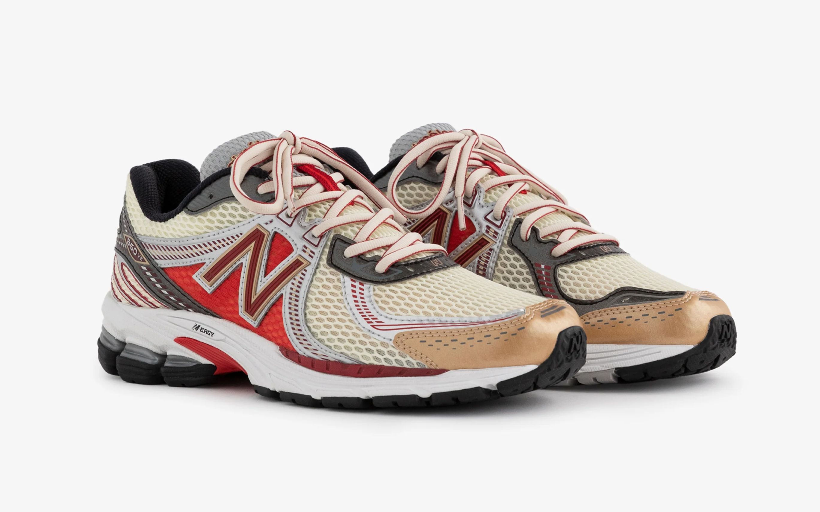 靴 ALD x New Balance 860v2 RED8 New Balance Aimé Leon Dore X 860v2 'Red' - New Balance