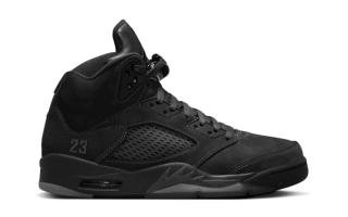 Speculative mock-up of the Air Jordan 5 "Black Cat" (SKU: FZ2239-001) by House of Heat°.