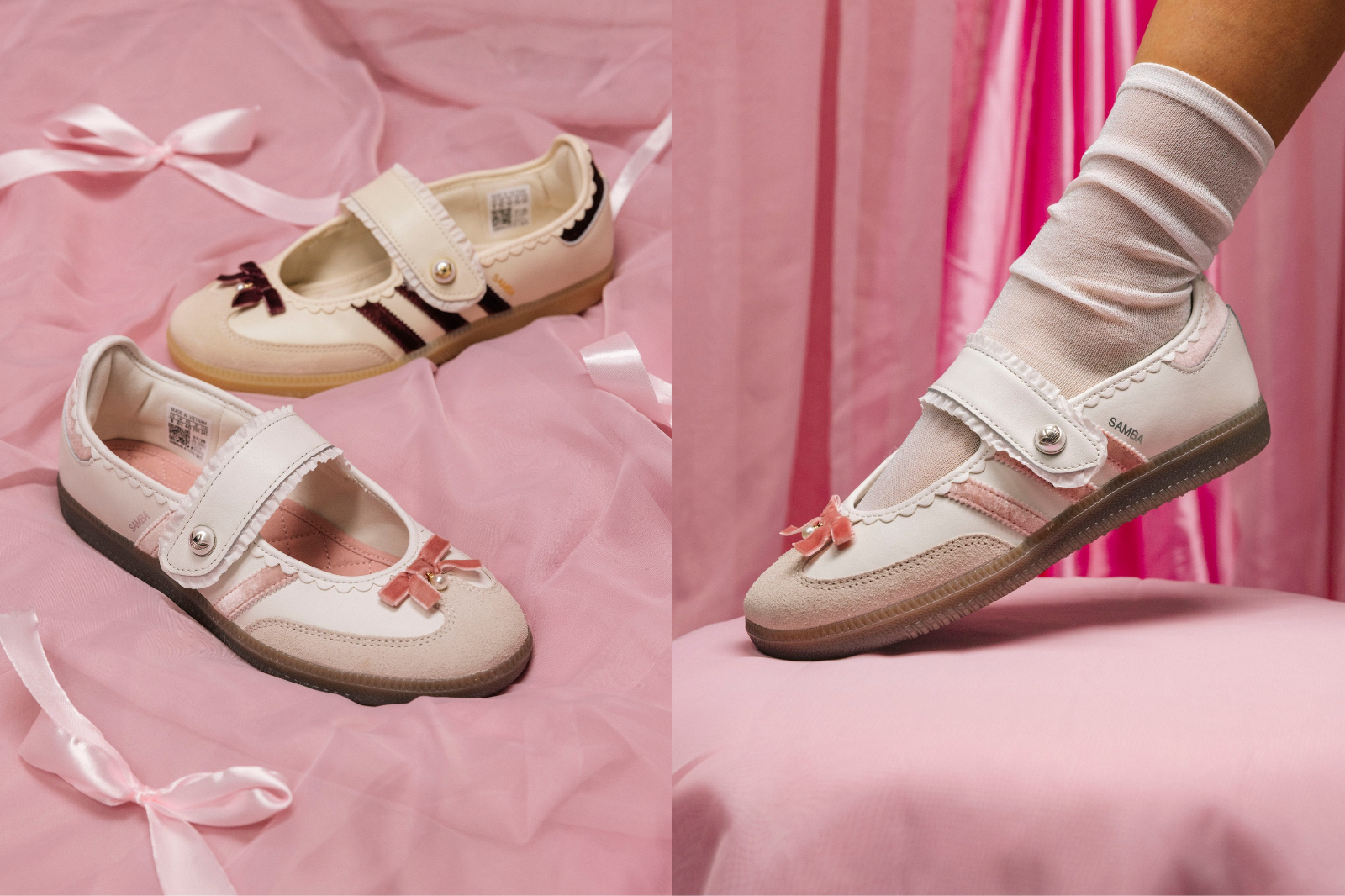 adidas Samba Jane Gets Dressed Up for the “Bow” Pack