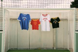 Levi's® Country Mini Ringer Tees for France, Spain, England & Germany. Photo via Levi's®.