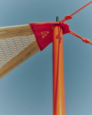 Nike ACG Radical AirFlow Canopy Structure above the R1T Recharge Truck. Photo via Nike.