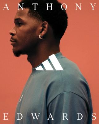 Anthony Edwards for adidas Basketball. Photo via adidas.