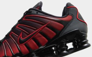 Nike Covers the Shox TL in Classic "Black/Red"