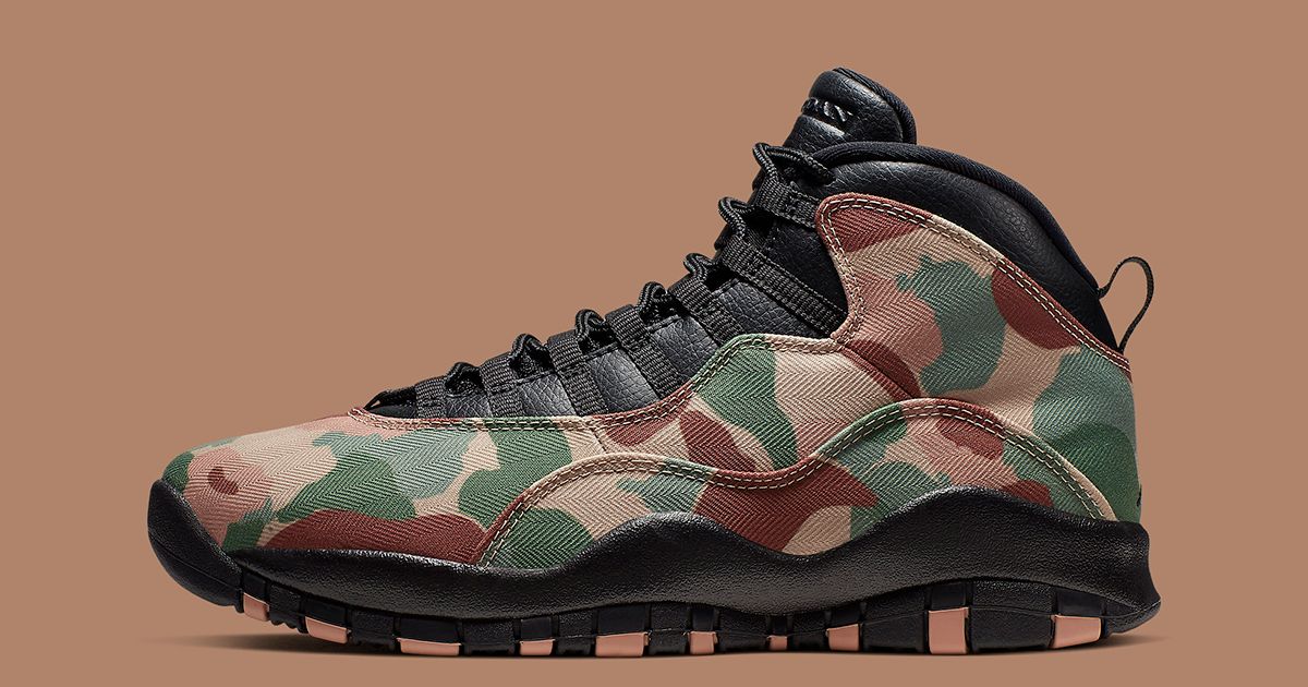 Official Looks at the Air Jordan 10 “Duck Camo” | House of Heat°
