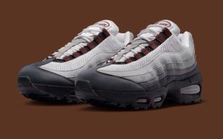 Women's Nike Air Max 95 Big Bubble in a "Fauna Brown" style.
