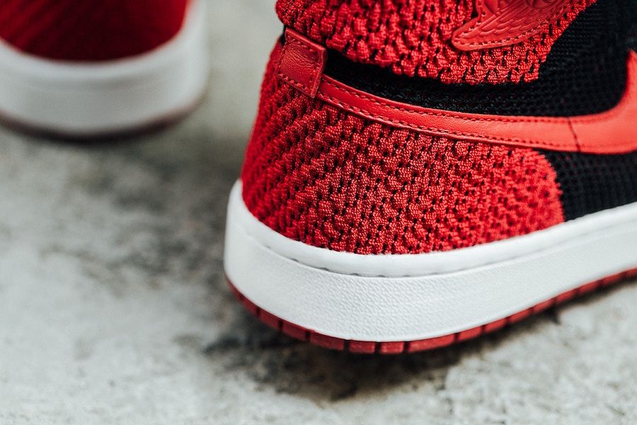 Air jordan 1 flyknit on clearance feet