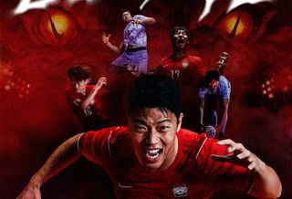 Campaign imagery for South Korea's Home & Away jerseys by Nike for the 2026 FIFA World Cup™.