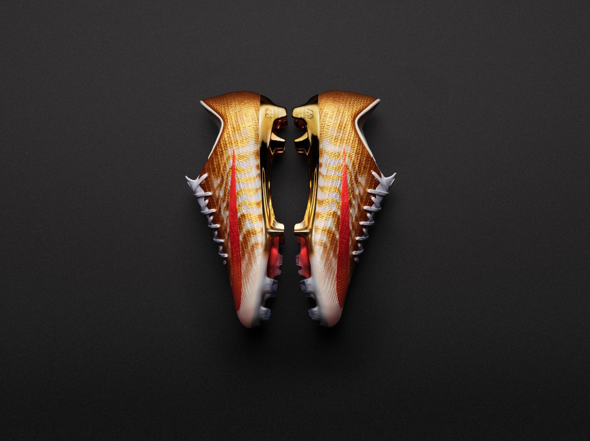 CR7 x Nike Mercurial Superfly 11 "Gold Scorpion" boots. Photo via Nike.