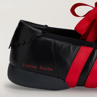 Simone Rocha x adidas Japan Slip-On "Black" (SKU: KJ5248). Photo via adidas.