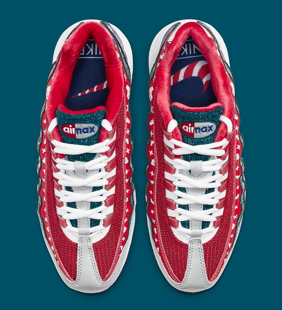 Nike Shoe Air Max 95 Christmas Sweater Mens Air Max 95 Ugly Sweater