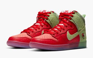 nike sb dunk high strawberry cough cw7093 600 release date 1