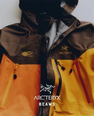 Arc'teryx x BEAMS 25th Anniversary Collection Campaign Photo. Photo via BEAMS.