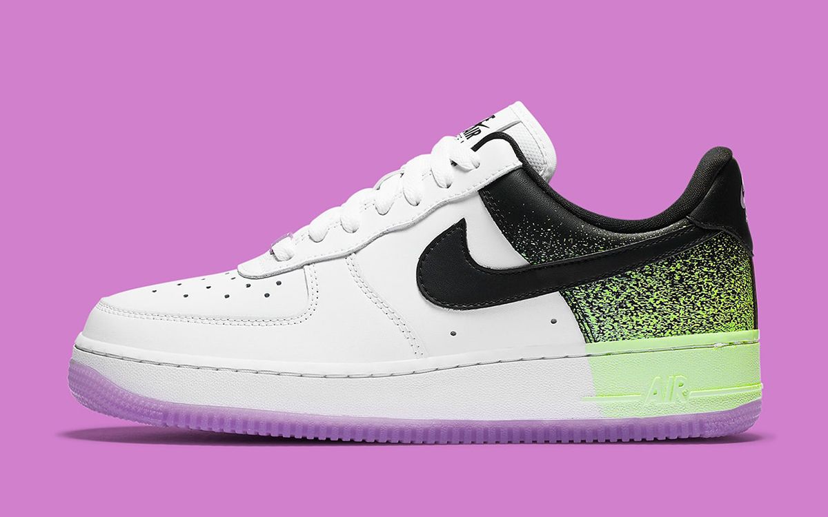 Green and purple air force one online