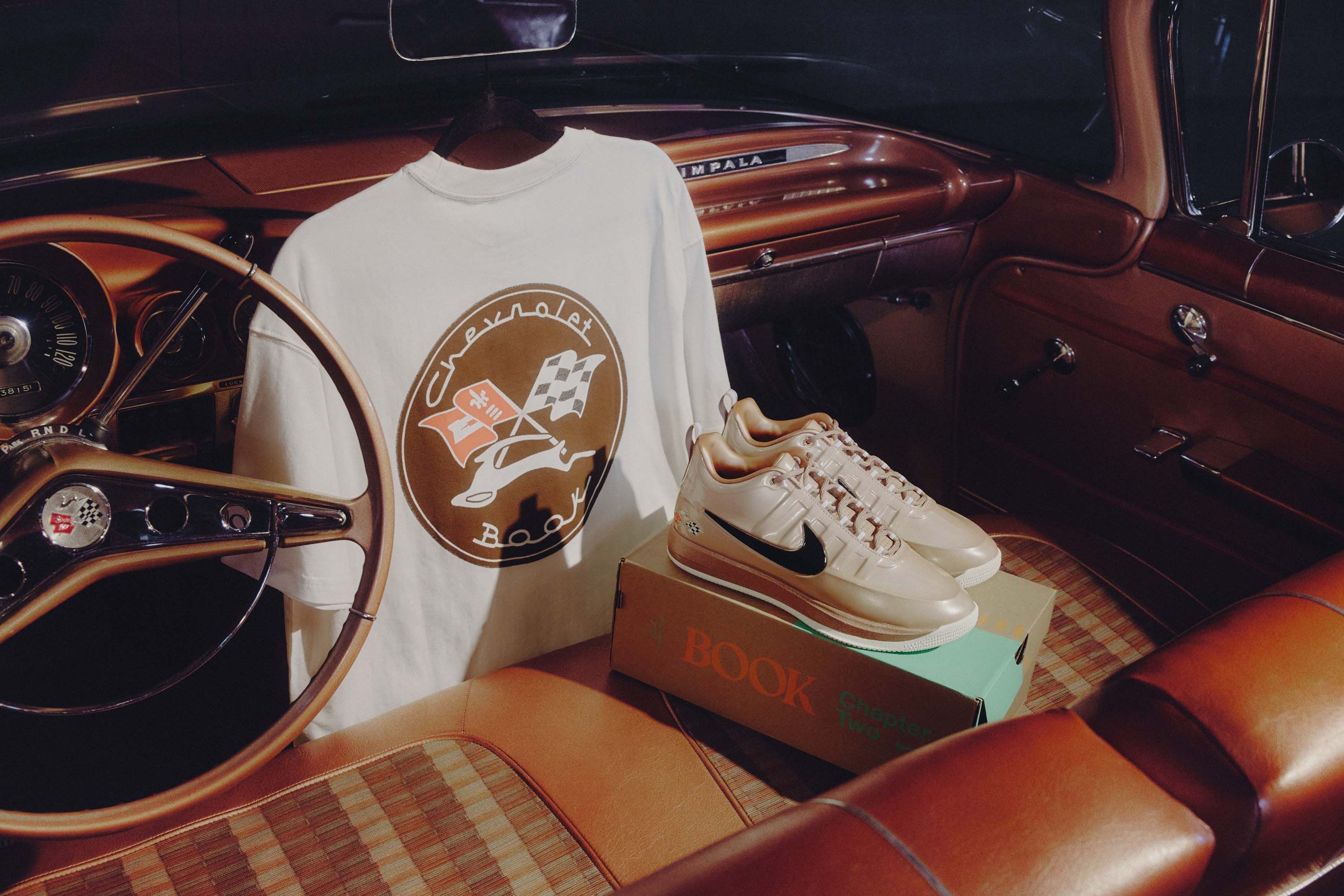 Devin Booker Turns His Vintage Chevy Impalas Into Nike Book 2s