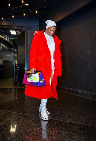 Russell Westbrook // OFF-WHITE x Converse Chuck 70