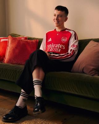 Arsenal 26/27 Home kit by adidas. Photo via Arsenal.
