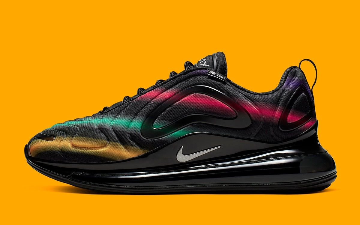 air max 720 black neon streaks