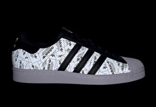 adidas and superstar all over logo print reflective fv2819 release date info 2