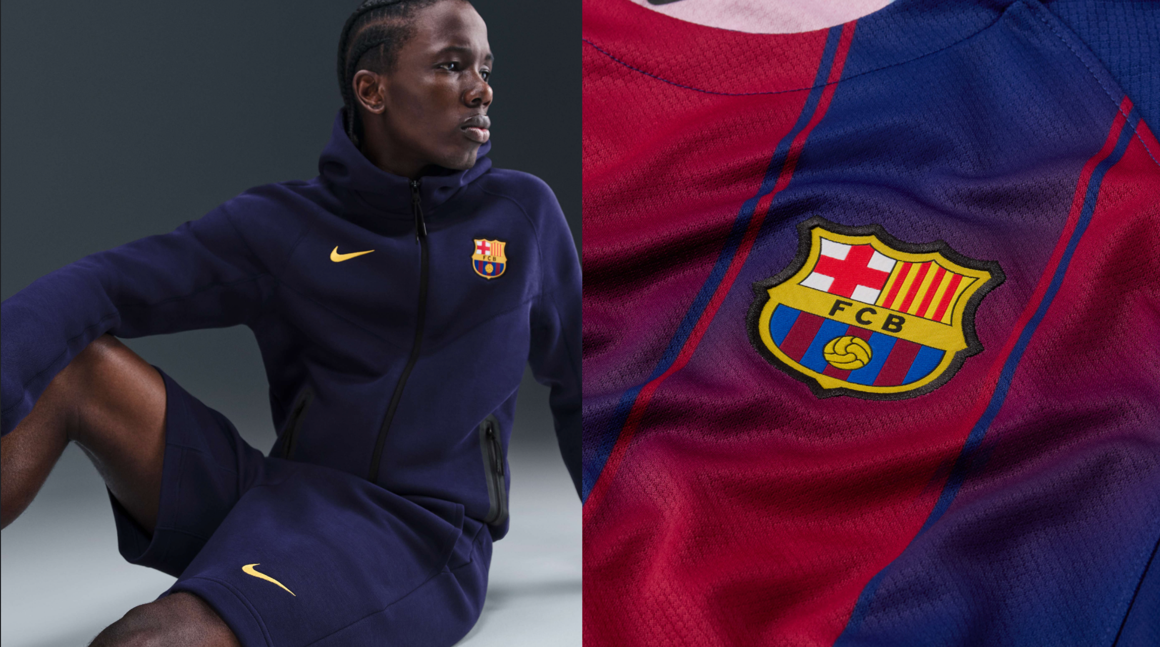 Nike Barcelona Dri-Fit ADV Match Home Jersey 2023-2024