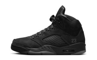 Speculative mock-up of the Air Jordan 5 "Black Cat" (SKU: FZ2239-001) by House of Heat°.