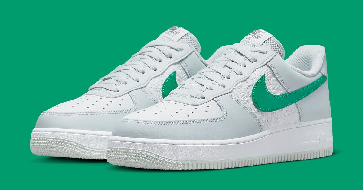 Nike Emboss Repeat-Print Logos on This New Air Force 1 Low | House of Heat°