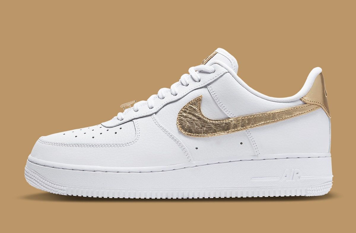 Buy Air Force 1 '07 LV8 'Gold Foil Swoosh' - DC2181 100