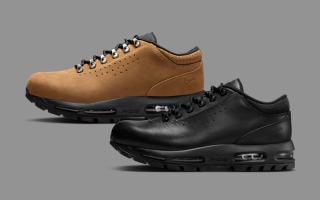 Nike ACG Air Max Goadome Low in "Black" and "Taupe" colorways.