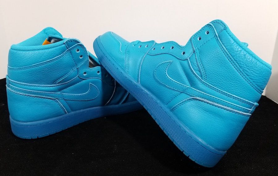 Jordan 1 gatorade outlet blue on feet