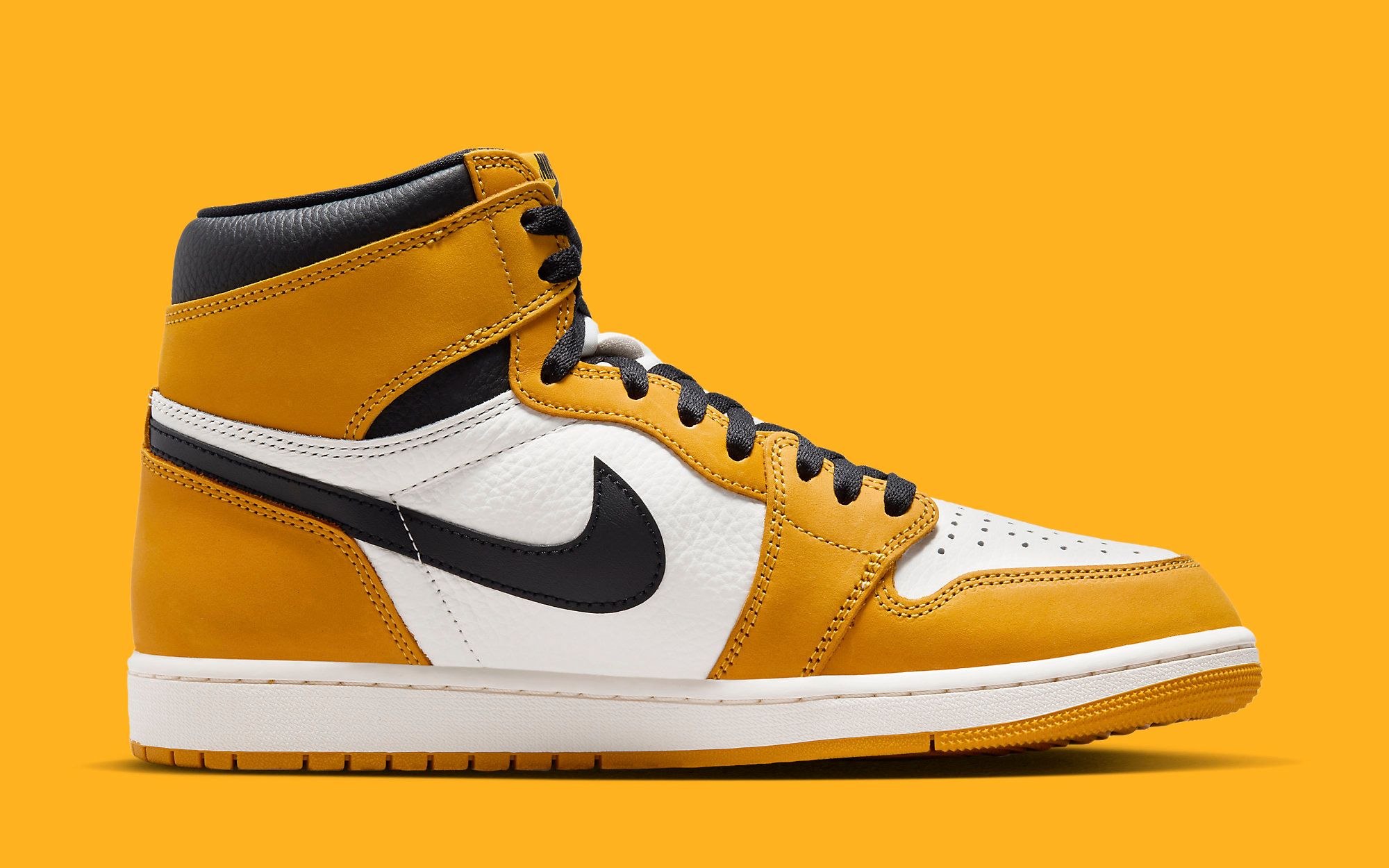 Official Images // Air Jordan 1 High OG “Yellow Ochre” | House of