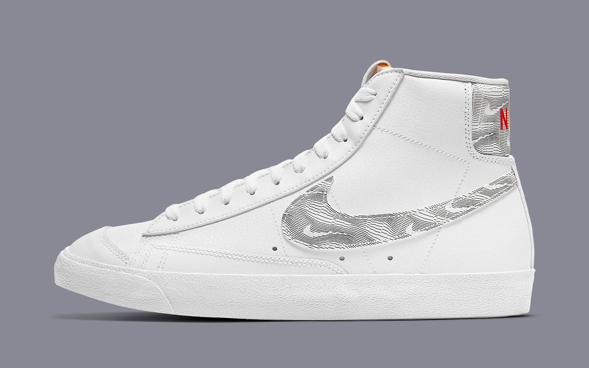 Nike blazer blanche online femme