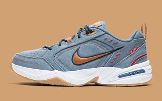 Available Now // The Nike Air Monarch Goes Full-Dad in Denim