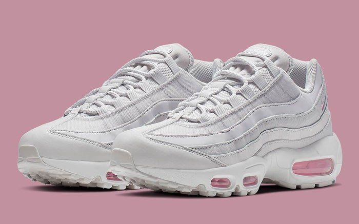 Pink blue and white air max 95 best sale