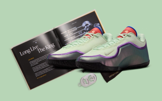 Nike LeBron 23 "Green with Envy" basketball sneaker.