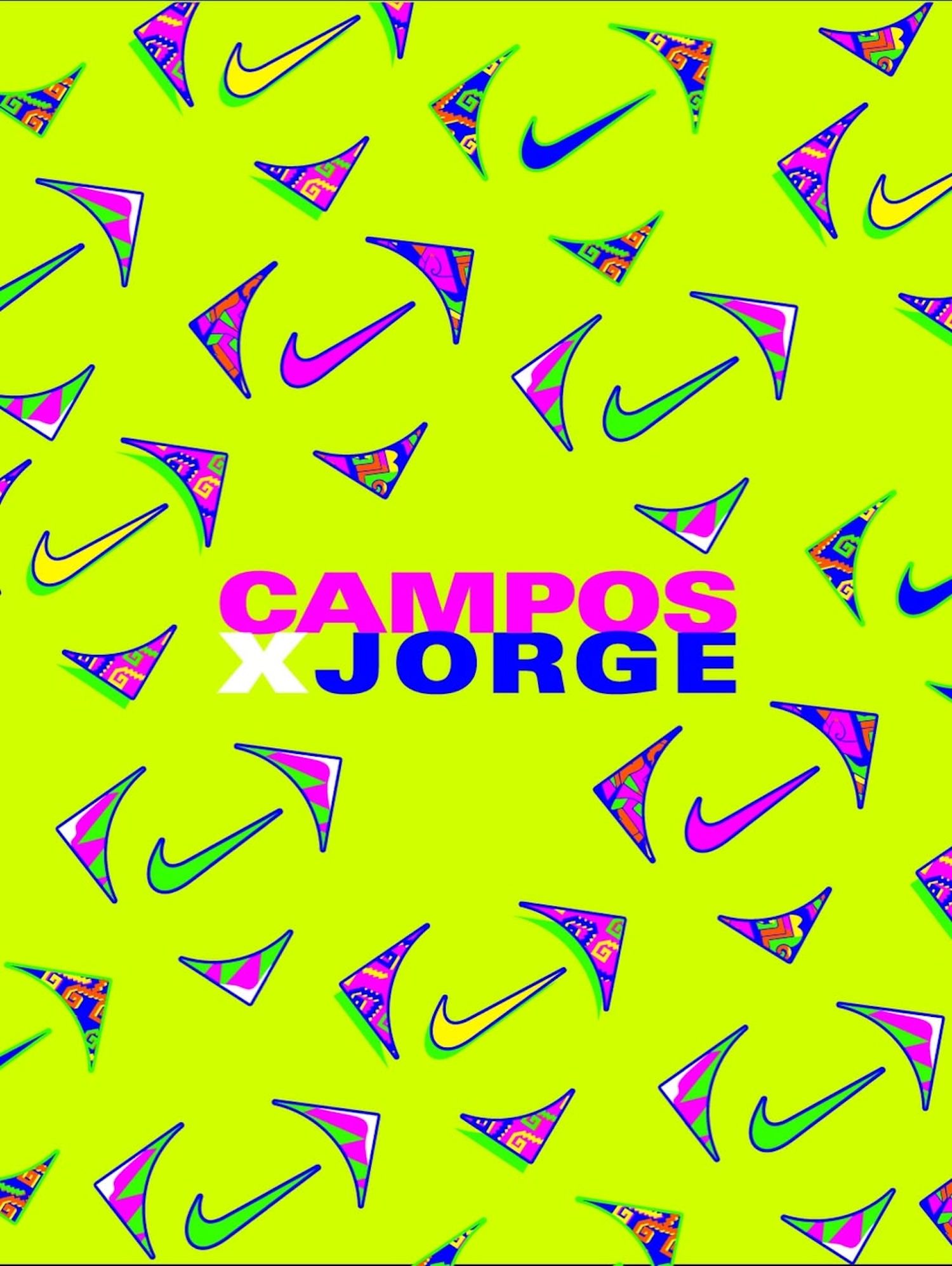 Campos x Jorge Graphics by Nike. Screenshot via Jorge Campos.