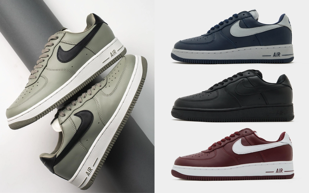 Nike Air Force 1 in early-2000s inspired silhouette with reshaped proportions
