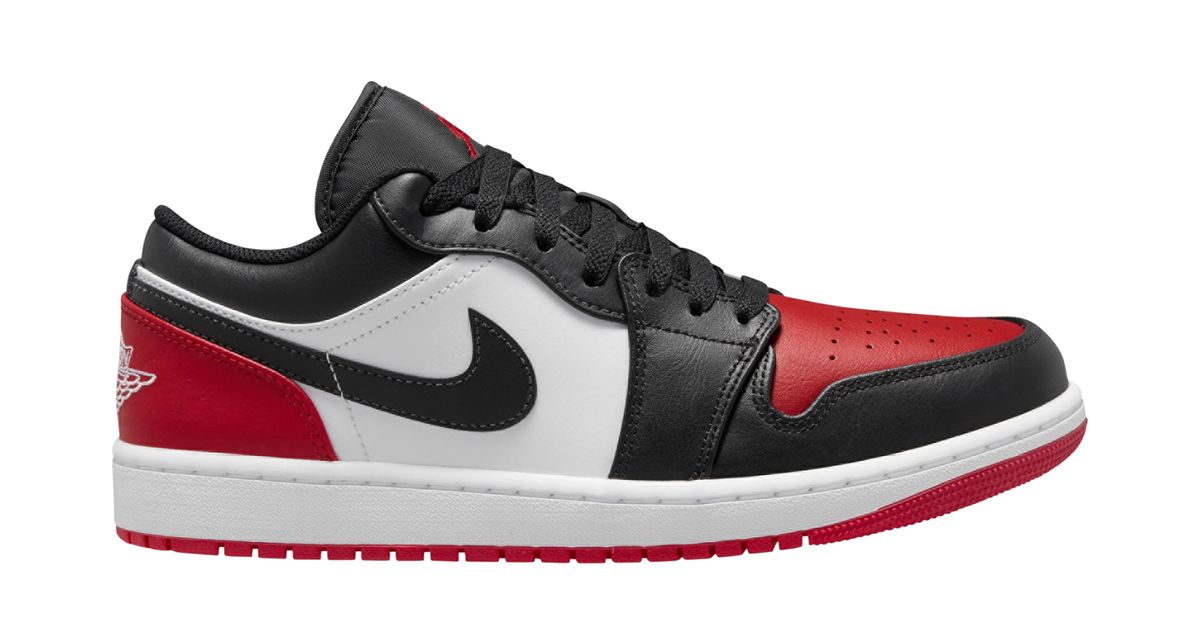 bred low jordan 1