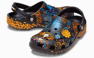 Disney & Pixar's Coco x Crocs Adult Classic Clog (SKU: 213659-90H). Photo via Crocs.