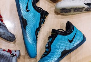 LeBron James unveils the Nike LeBron 24 basketball shoe. Photo via LeBron James.