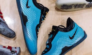 LeBron James unveils the Nike LeBron 24 basketball shoe. Photo via LeBron James.